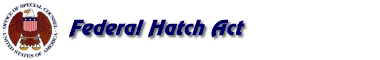 Federal Hatch Act
