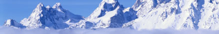photo of snow covered mountain peaks